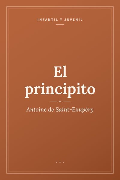 Ficha ilustrada de «El principito», de Antoine de Saint-Exupéry