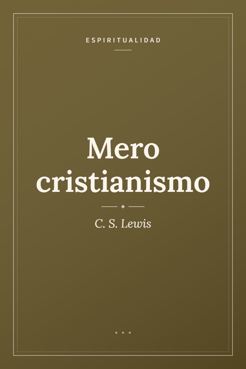 Ficha ilustrada de «Mero cristianismo», de C. S. Lewis