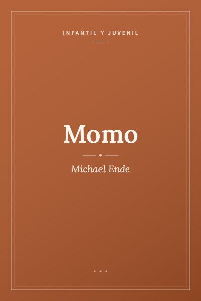 Ficha ilustrada de «Momo», de Michael Ende