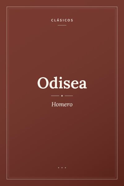 Ficha ilustrada de «Odisea», de Homero